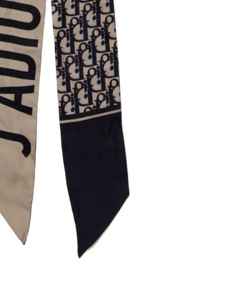Christian Dior Silk Printed Bandeau