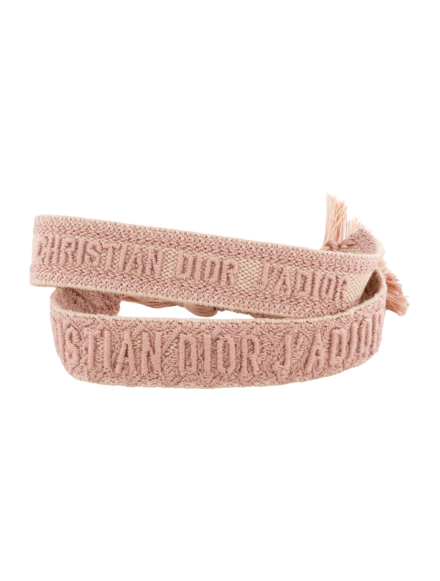 Christian Dior Woven Thread J'Adior Friendship Bangle Bracelet