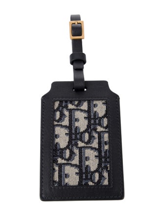 Christian Dior Women's Canvas Luggage Tag