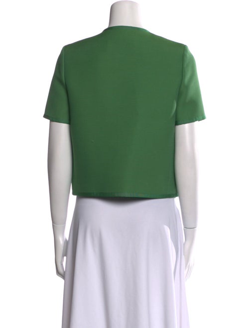 Christian Dior Wool Crew Neck Top