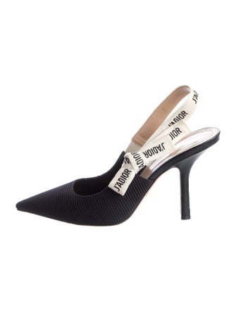 Christian Dior 2021 Printed Slingback Pumps