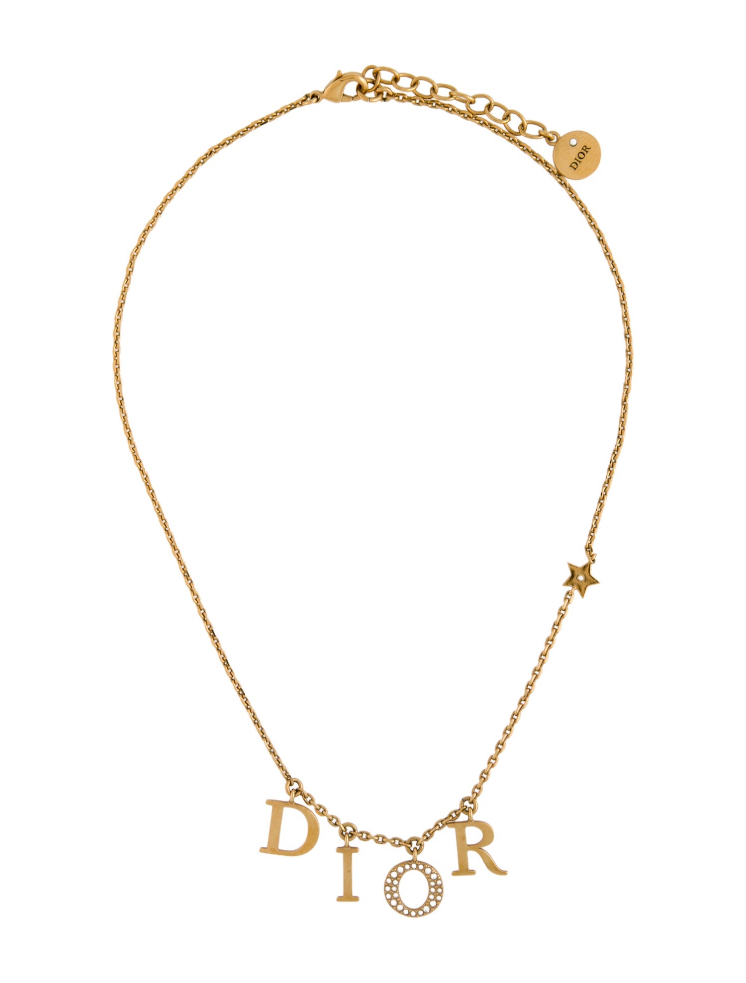 Christian Dior Crystal Dio(r)evolution Station Necklace