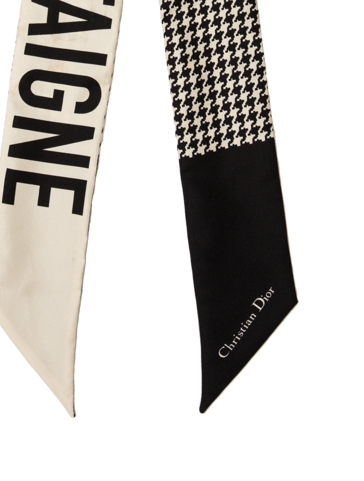 Christian Dior Silk Printed Scarf