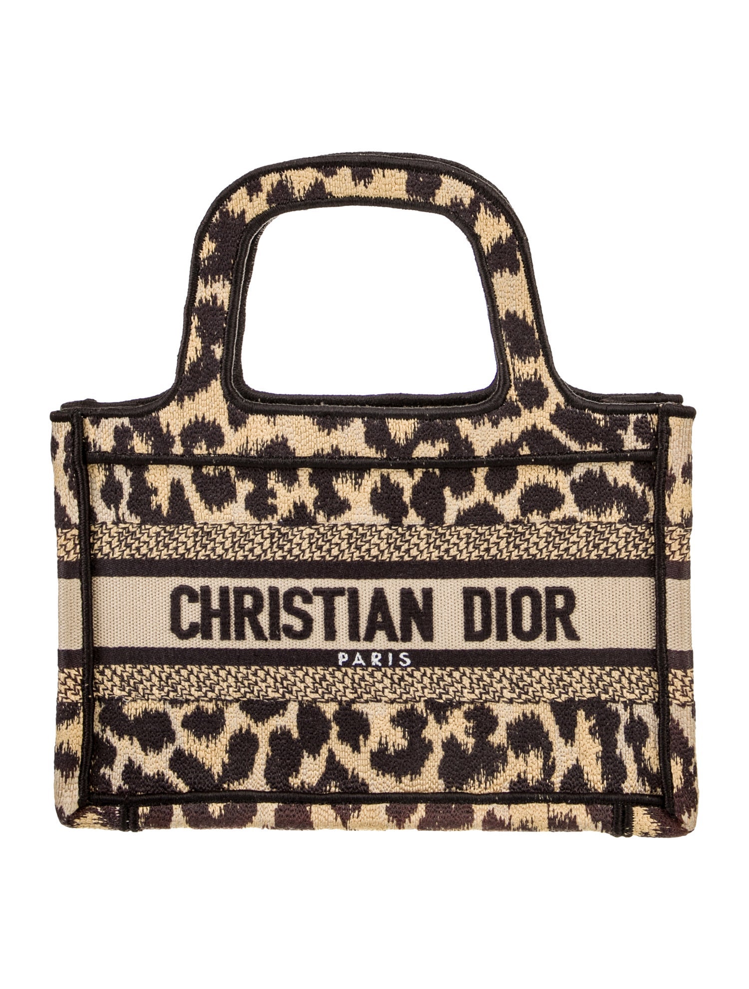 Christian Dior Canvas Book Mini