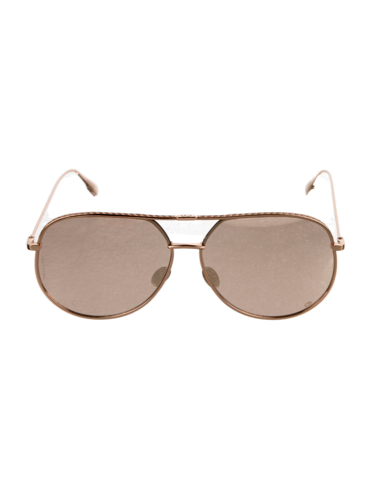 Christian Dior Aviator Tinted Sunglasses