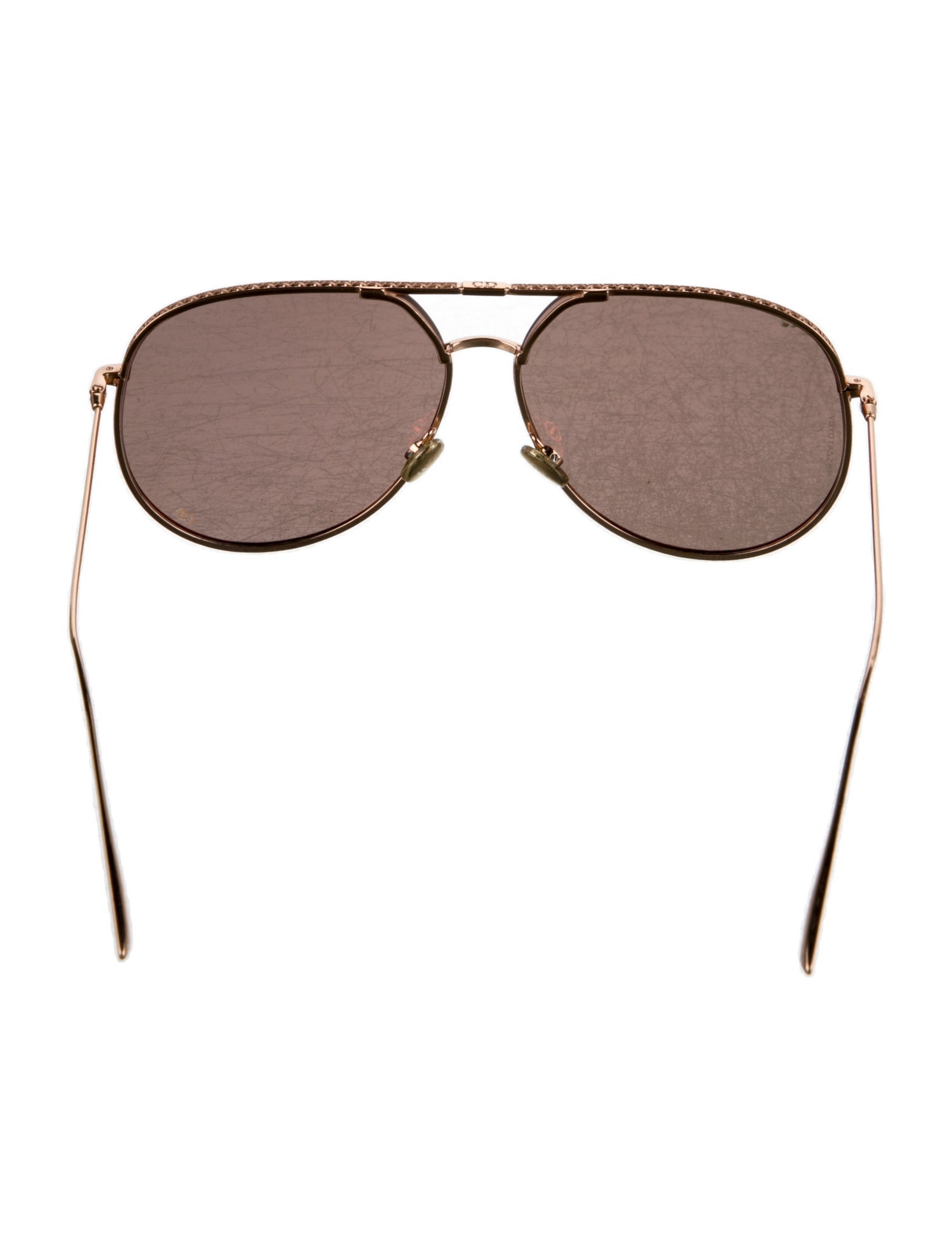 Christian Dior Aviator Tinted Sunglasses