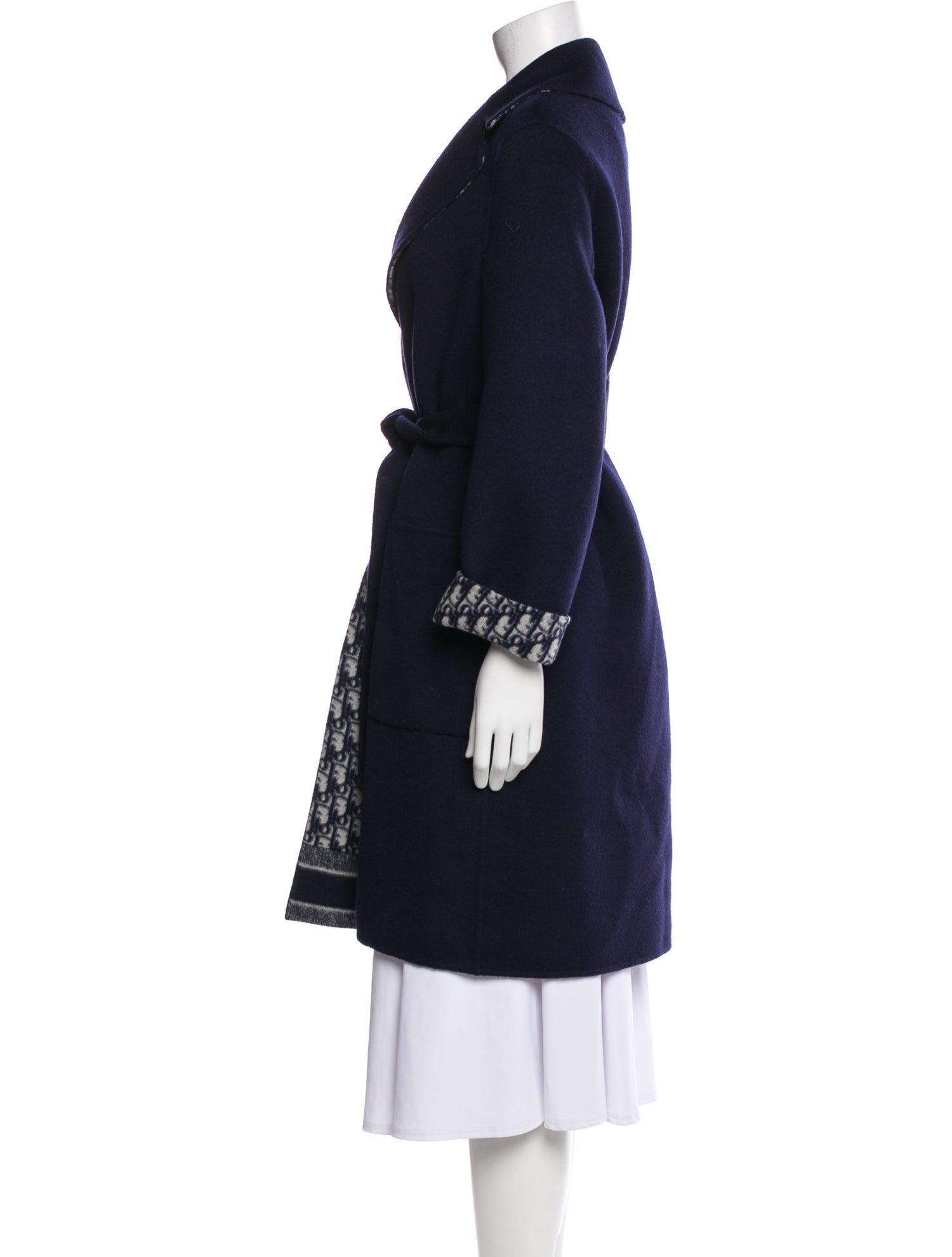 Christian Dior Virgin Wool Trench Coat