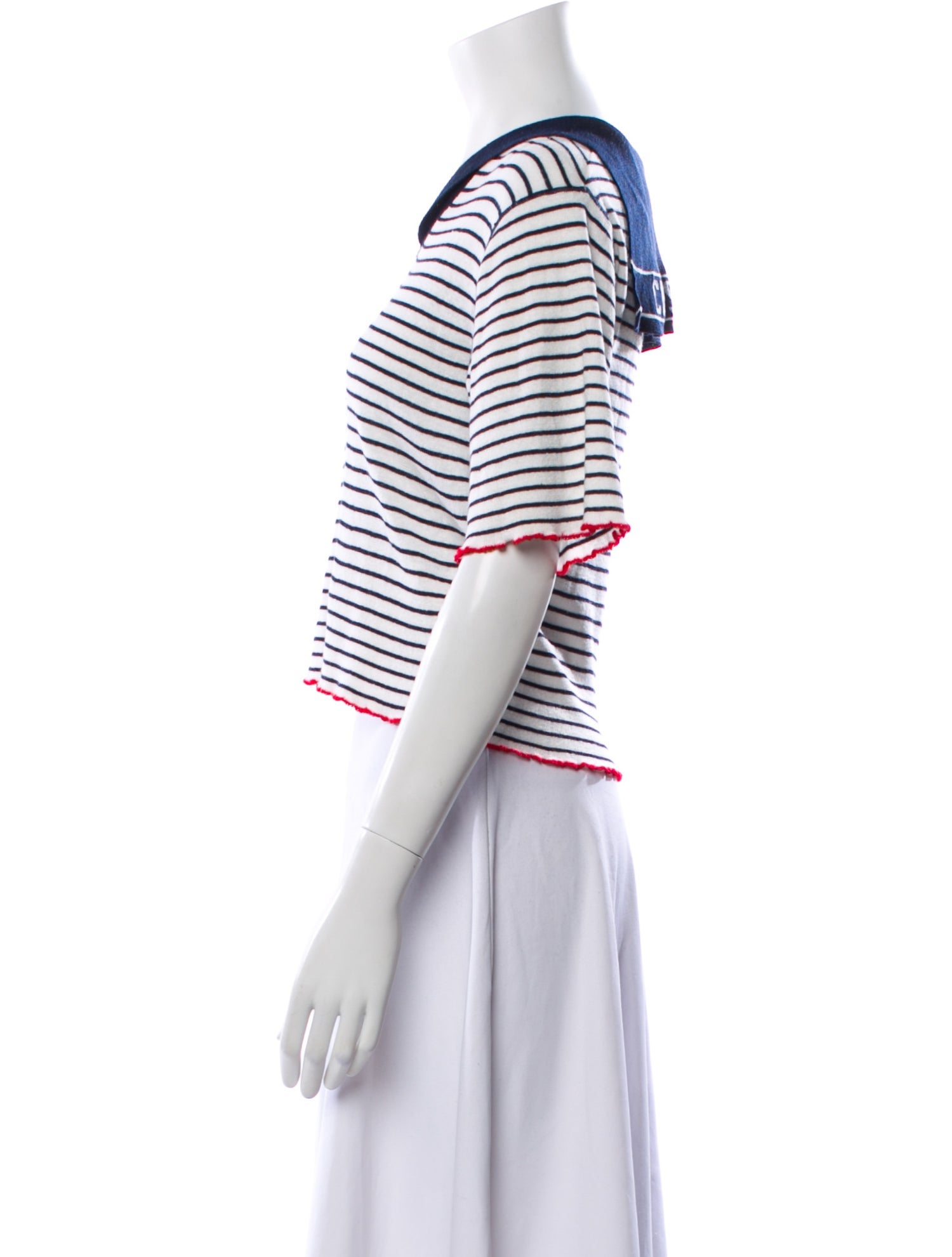 Christian Dior Linen Striped Sweater