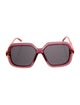Christian Dior Oversize Tinted Sunglasses
