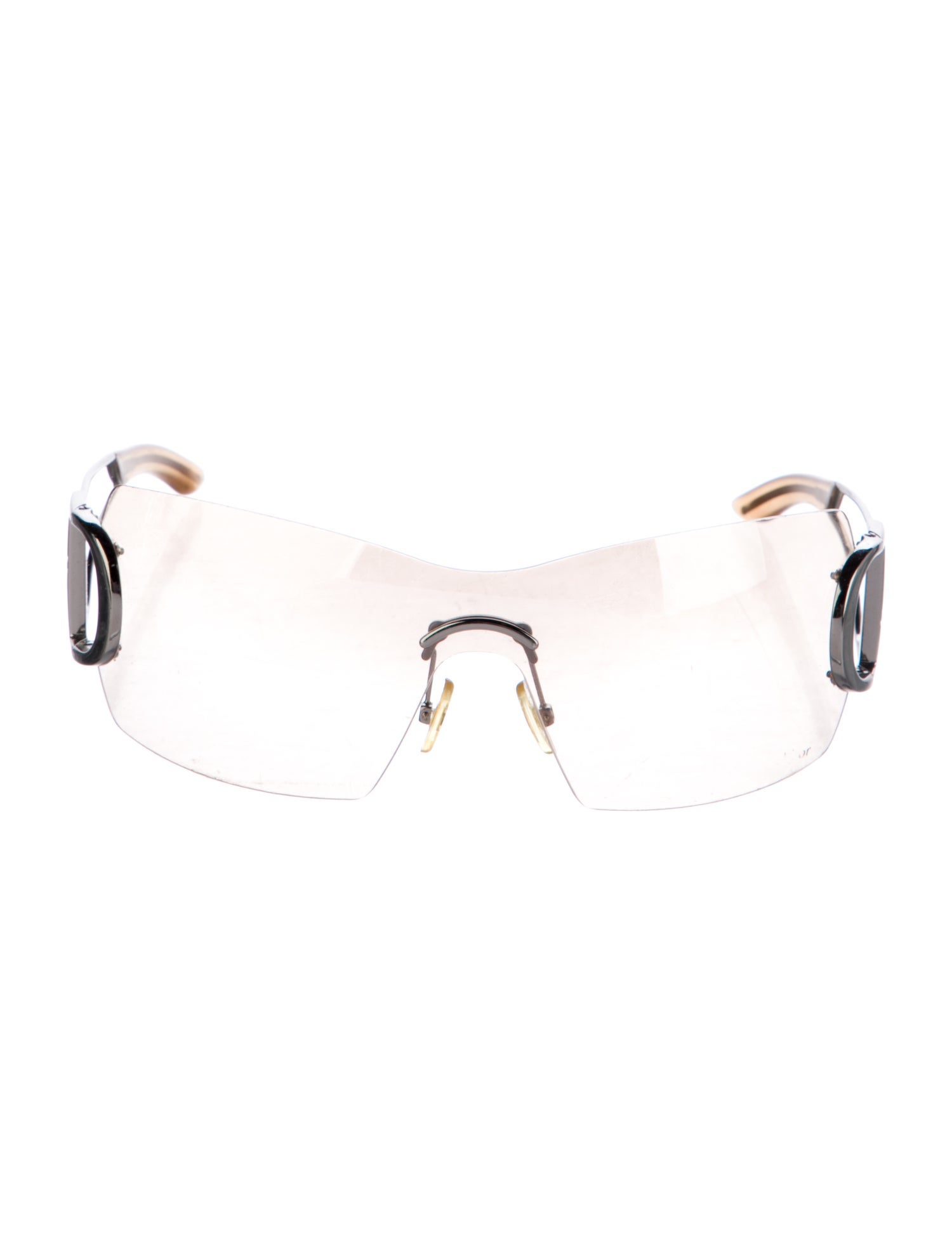 Christian Dior Vintage Shield Sunglasses
