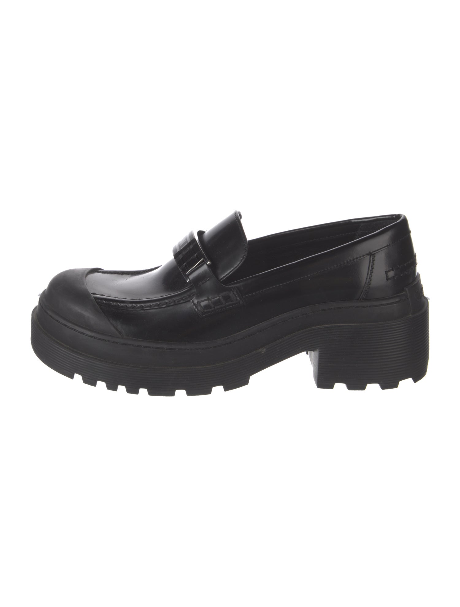 Christian Dior Leather Loafers