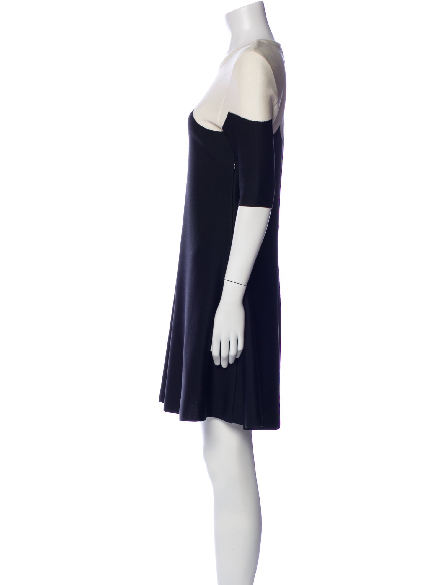 Christian Dior Scoop Neck Mini Dress