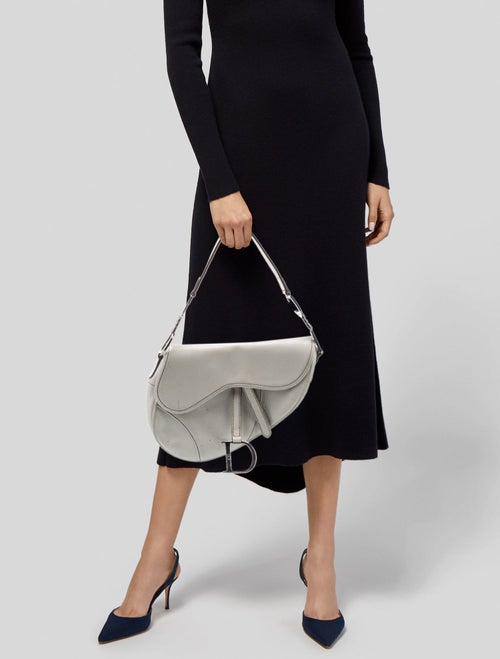 Christian Dior Leather Saddle