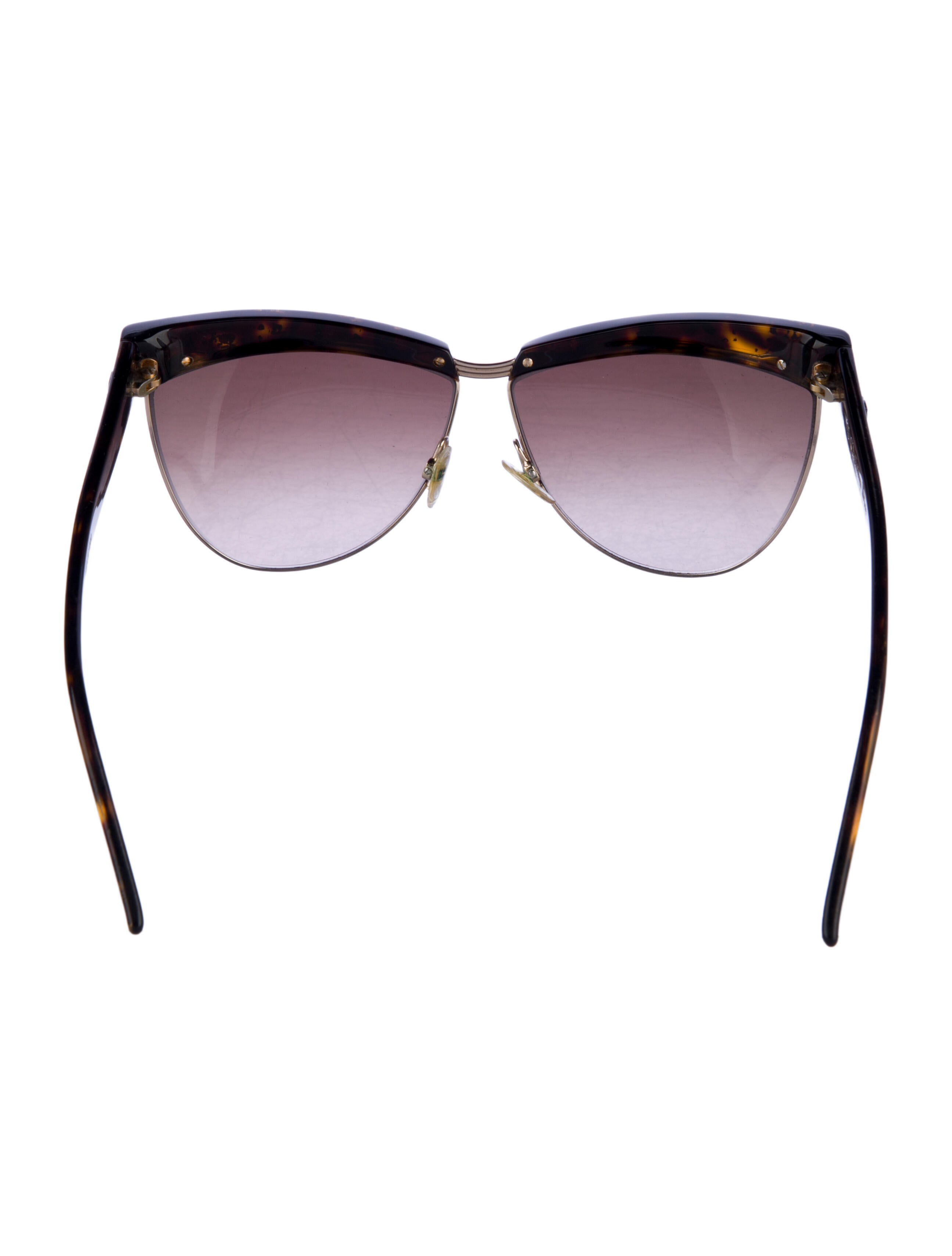 Christian Dior Cat-Eye Gradient Sunglasses