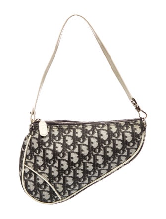 Christian Dior Diorissimo Saddle Pochette Mini Vintage