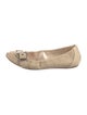 Christian Dior Snakeskin Ballet Flats