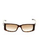 Christian Dior Square Gradient Sunglasses