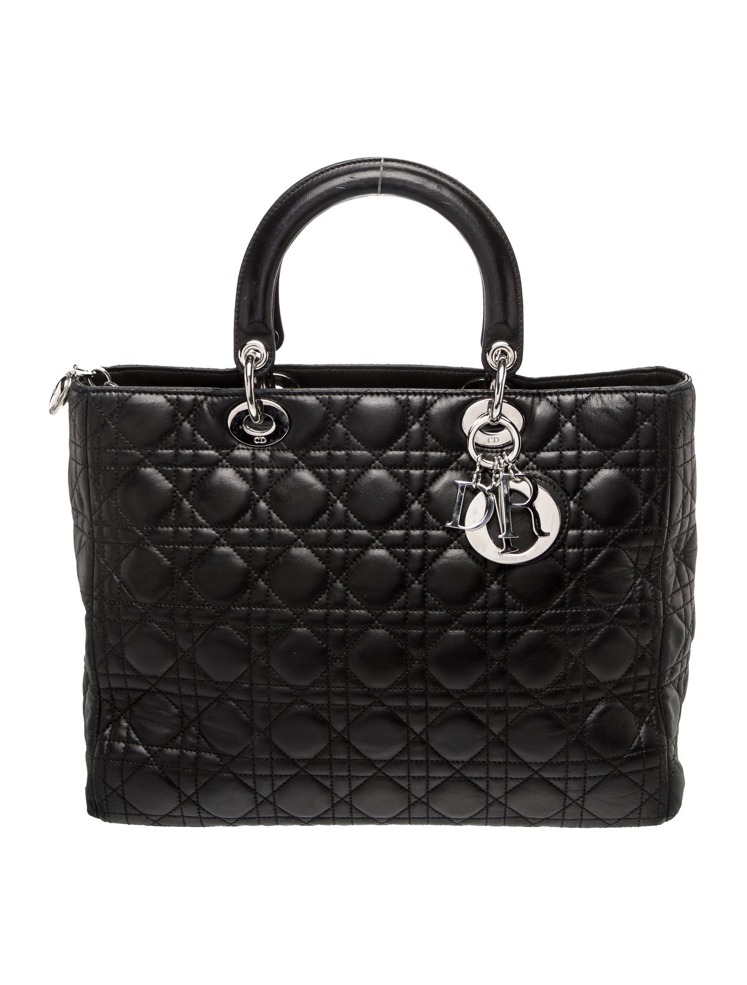 Christian Dior Cannage Lady Dior Large Vintage