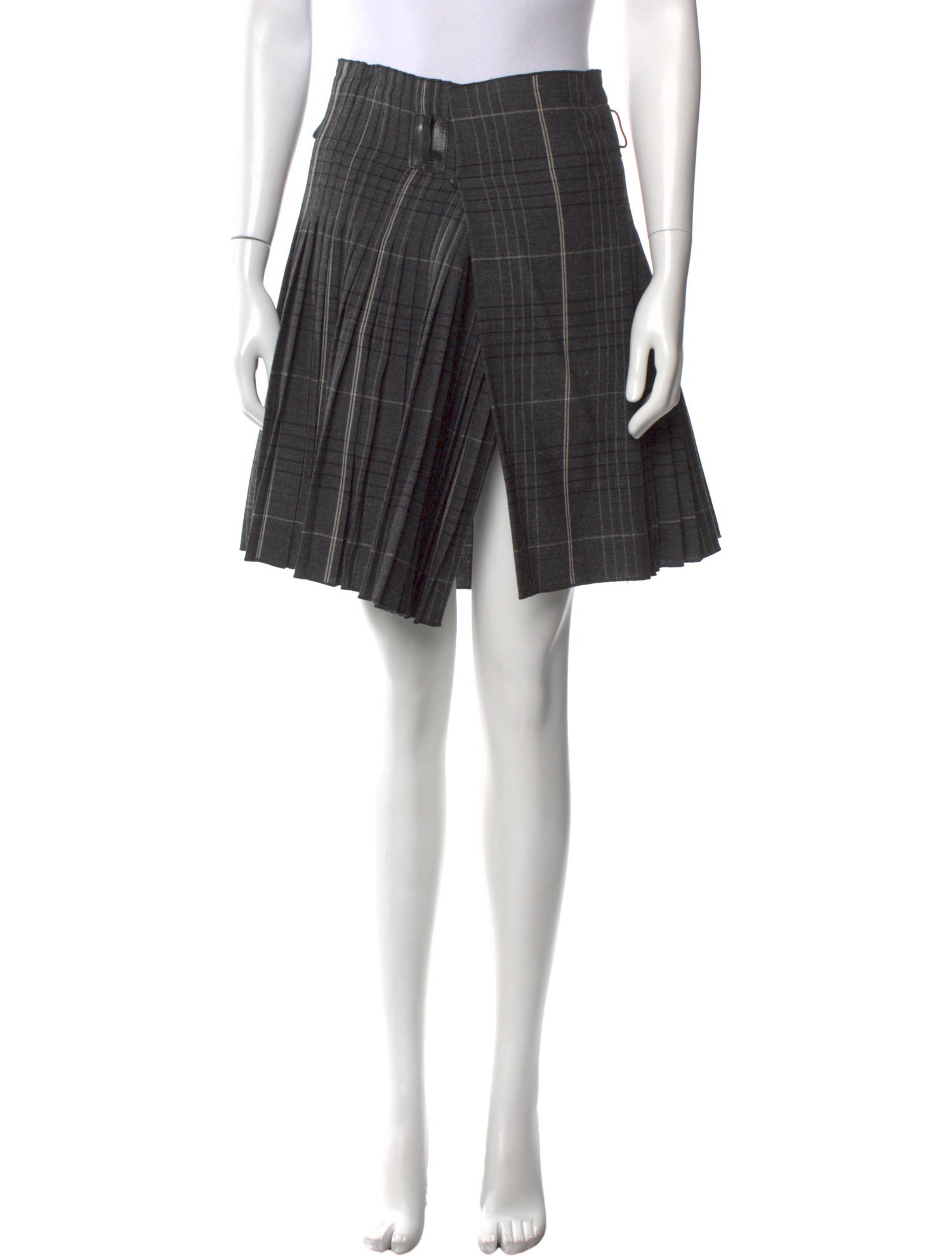 Christian Dior Virgin Wool Knee-Length Skirt