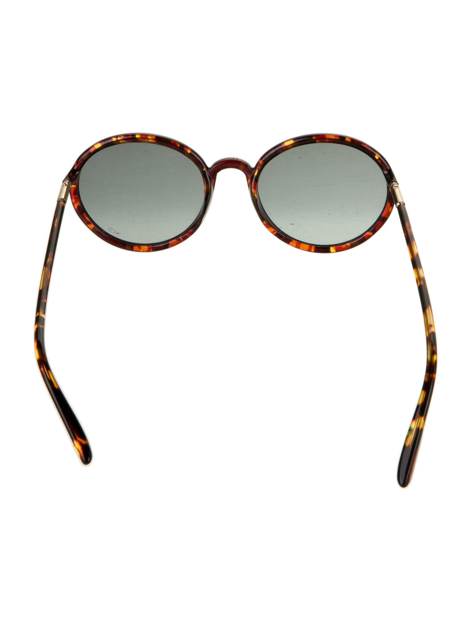 Christian Dior Round Gradient Sunglasses