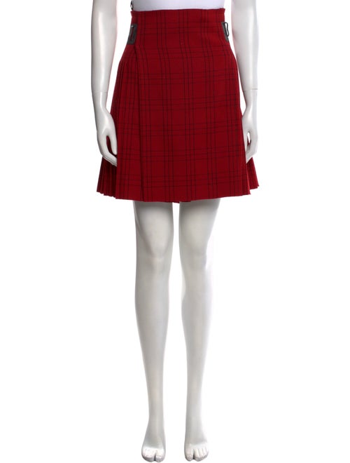Christian Dior Virgin Wool Knee-Length Skirt