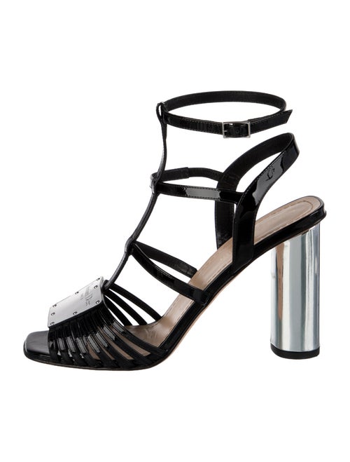 Christian Dior Patent Leather Gladiator Sandals