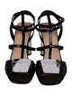 Christian Dior Patent Leather Gladiator Sandals