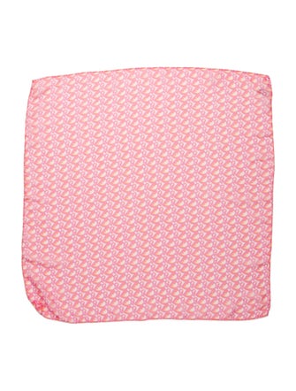 Christian Dior Silk Diorissimo Pattern Scarf