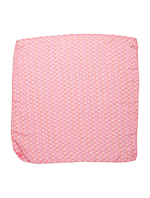 Christian Dior Silk Diorissimo Pattern Scarf