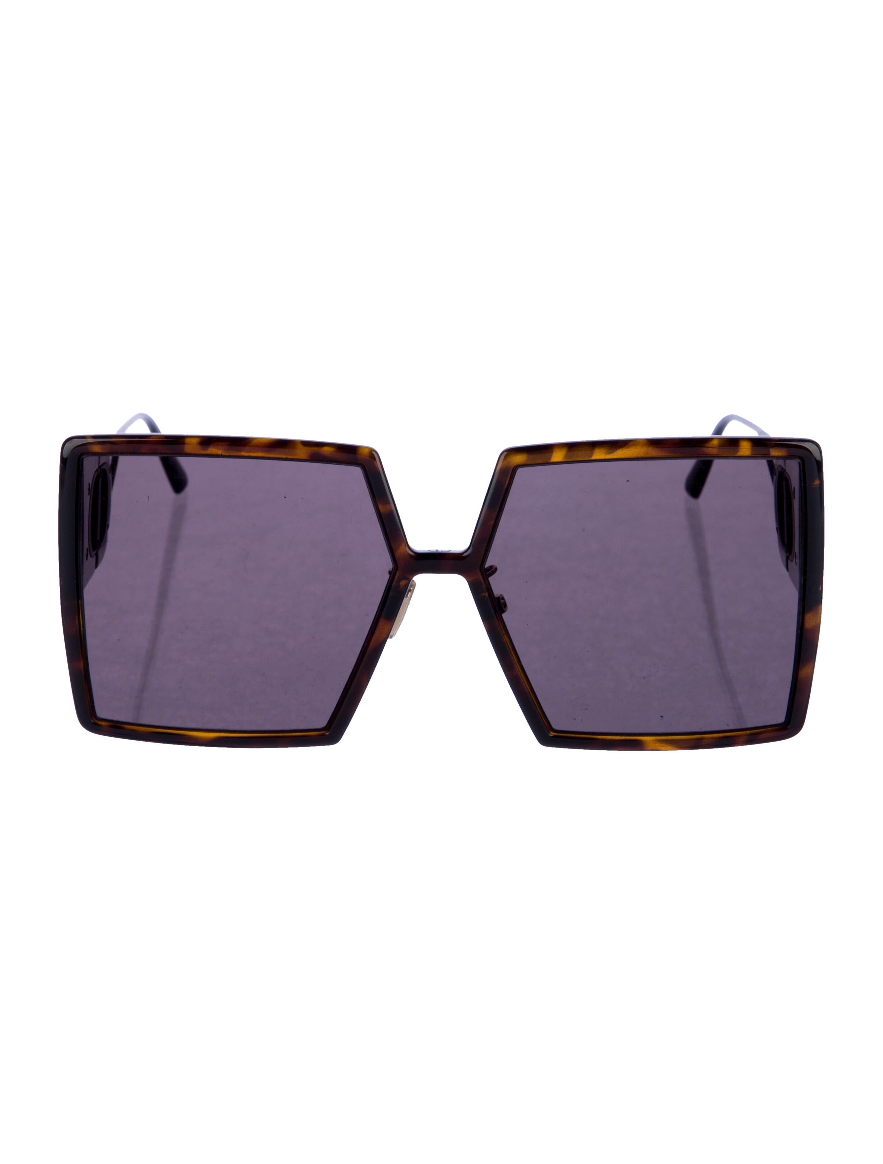 Christian Dior Oversize Tinted Sunglasses