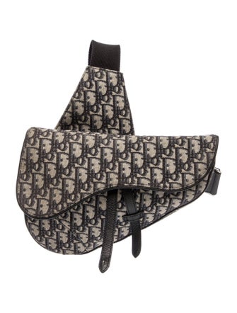 Christian Dior Oblique Jacquard Saddle