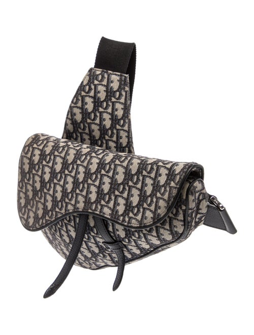 Christian Dior Oblique Jacquard Saddle