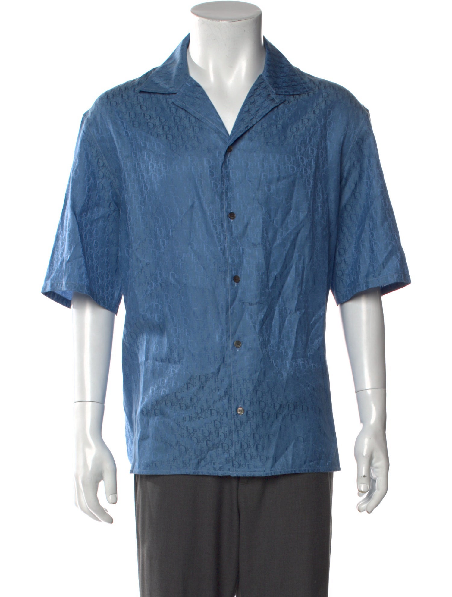 DIOR MEN 2024 Oblique Jacquard Shirt