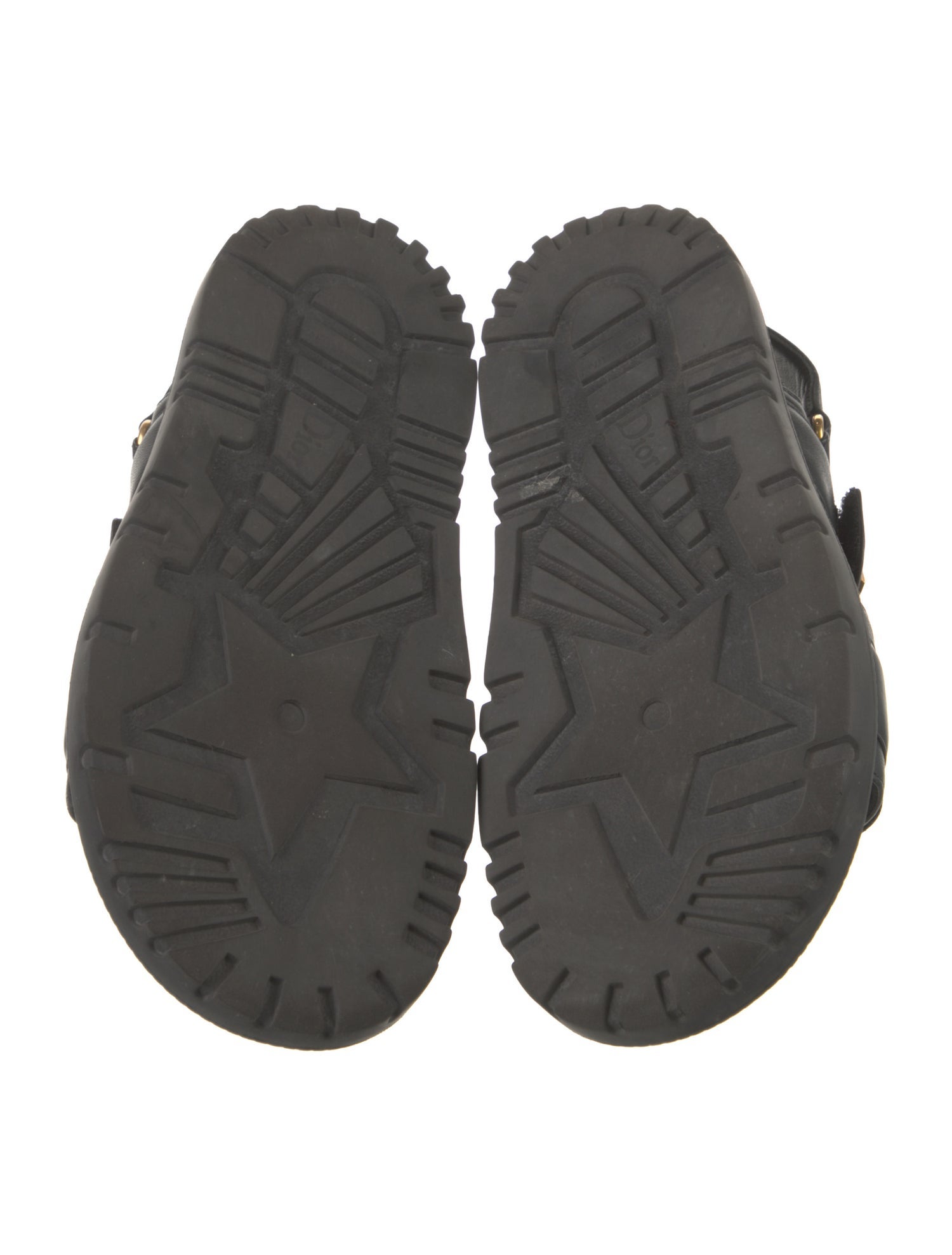 Christian Dior Leather Slingback Sandals