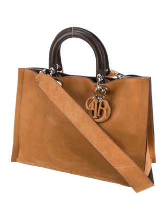 Christian Dior Suede Diorissimo Large