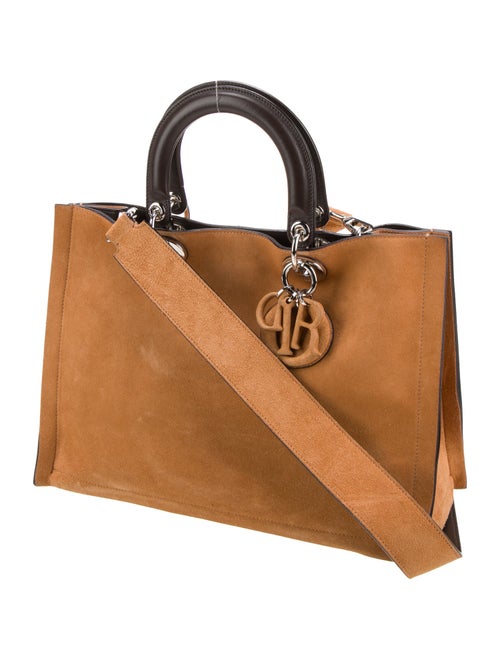 Christian Dior Suede Diorissimo Large