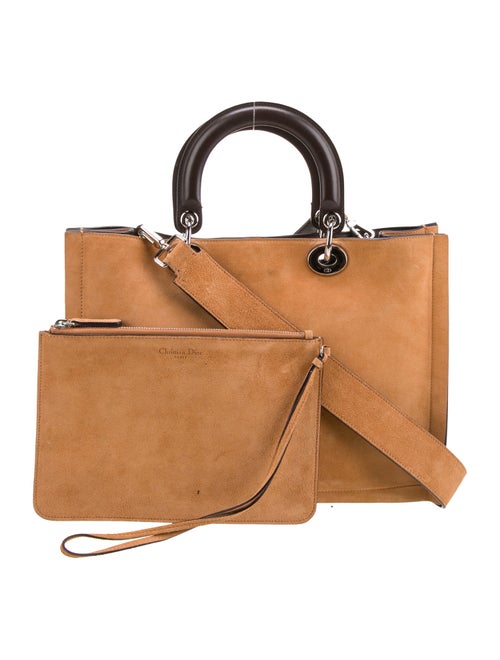 Christian Dior Suede Diorissimo Large