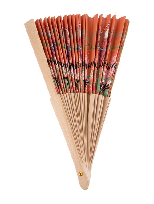Christian Dior Printed Foldable Hand Fan