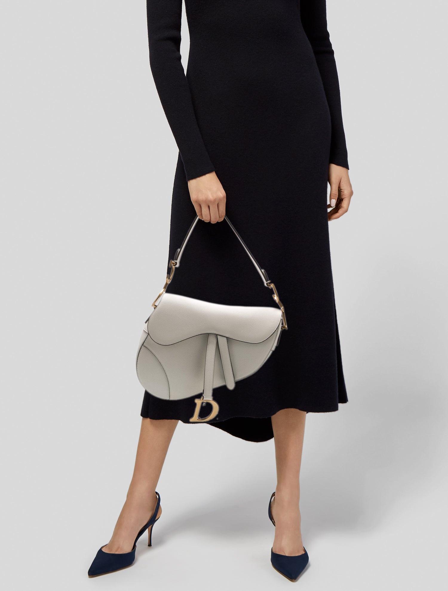Christian Dior Leather Saddle