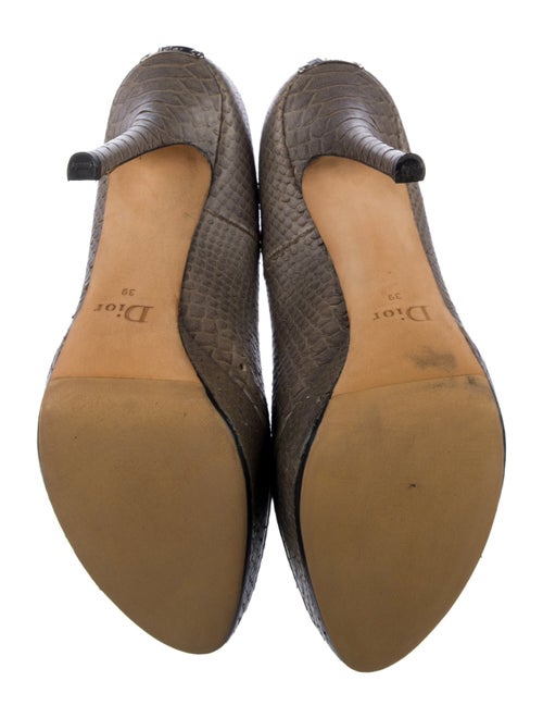 Christian Dior Snakeskin Pumps