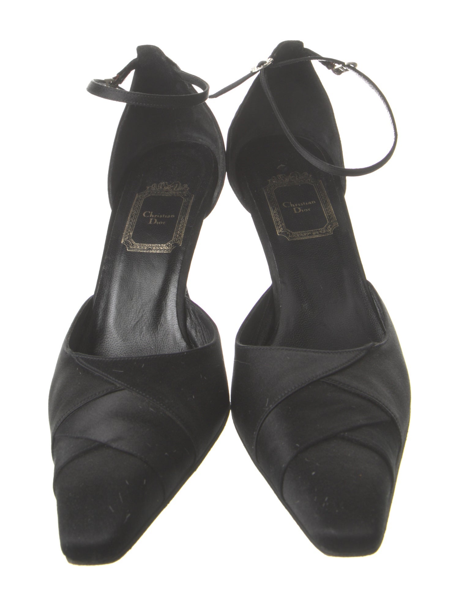Christian Dior Leather D'Orsay Pumps