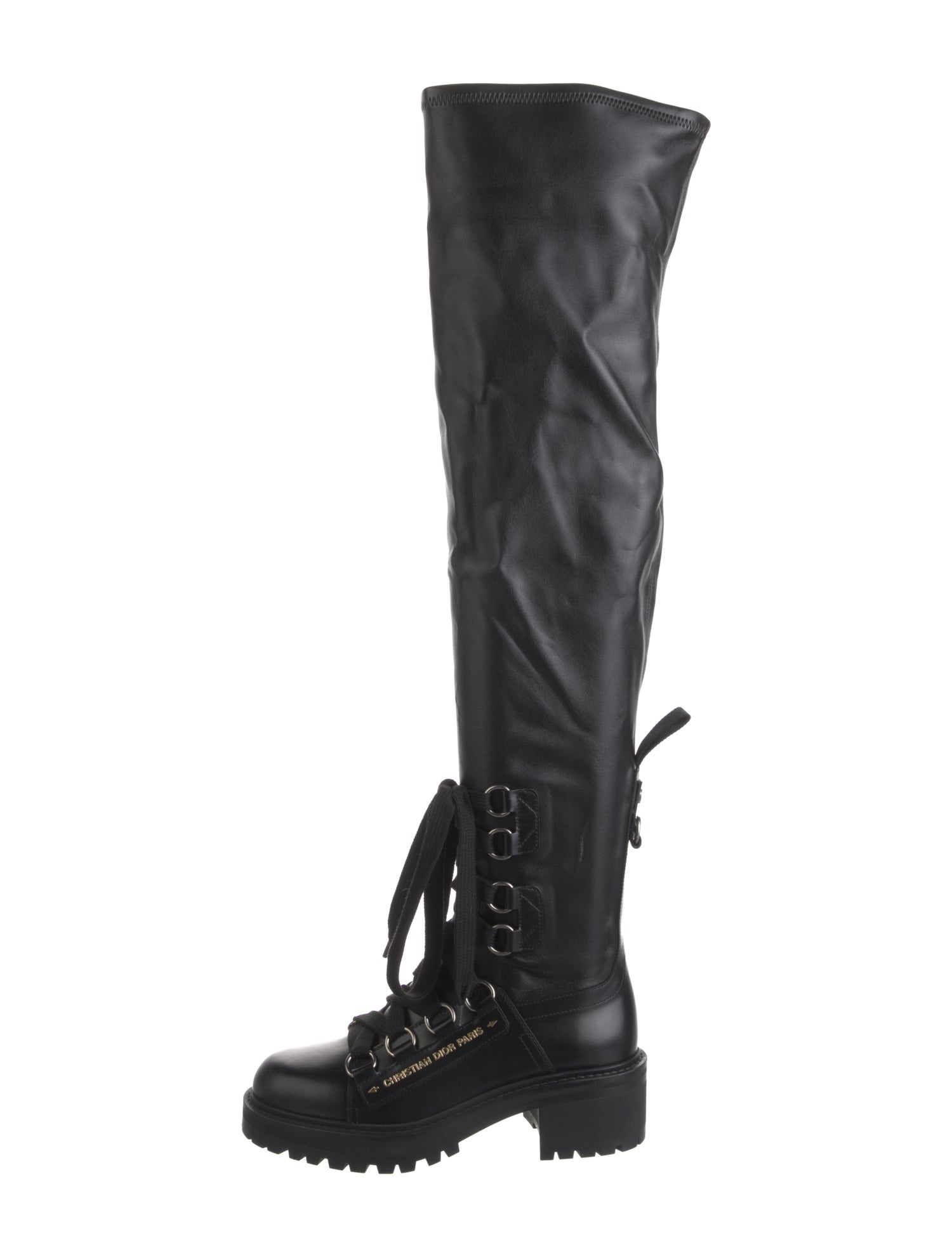 Christian Dior Leather Boots