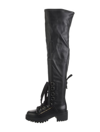 Christian Dior Leather Boots