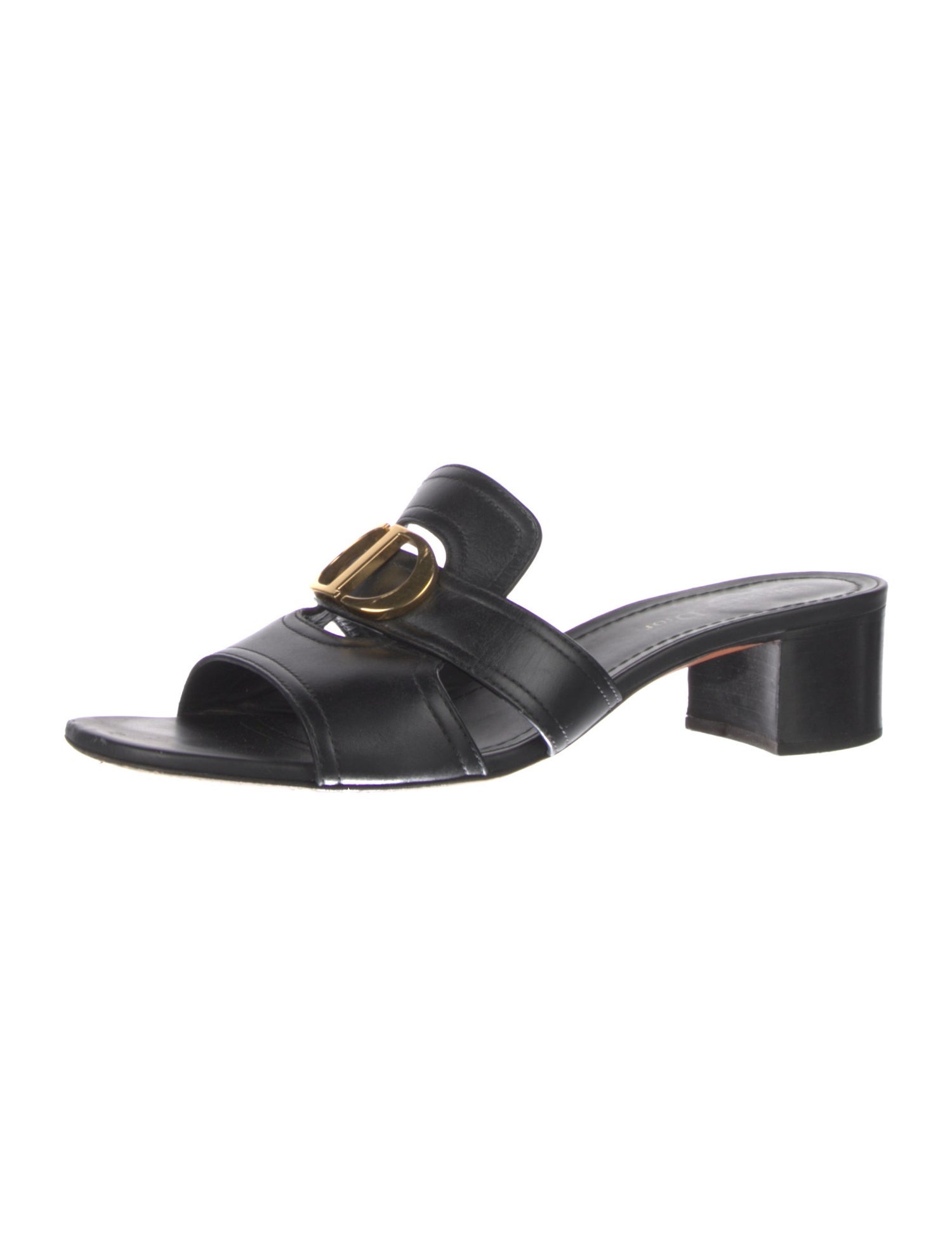 Christian Dior Leather Slides