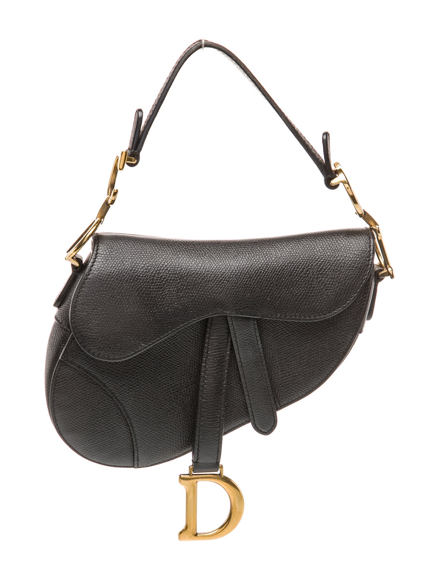 Christian Dior Leather Saddle Mini