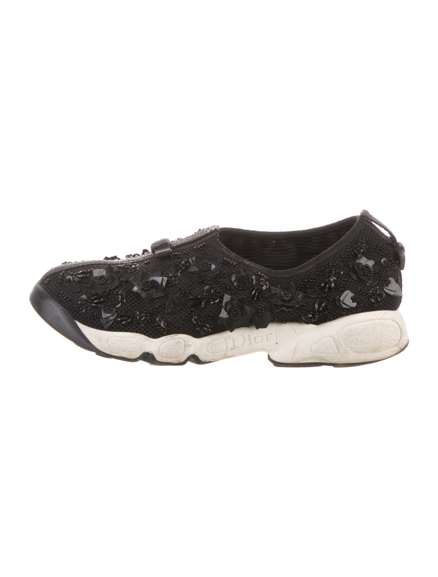 Christian Dior Neoprene Mesh Accents Sneakers