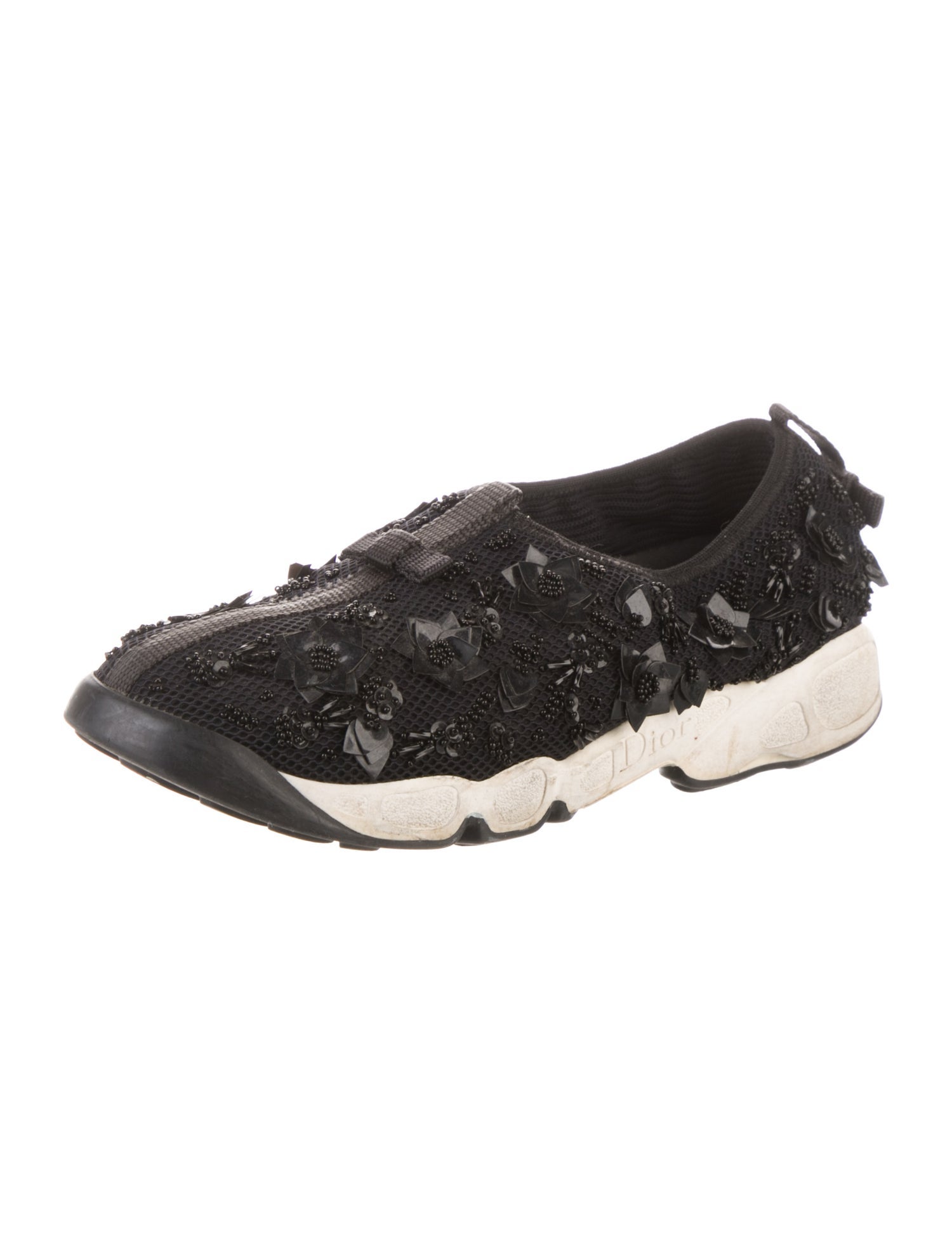 Christian Dior Neoprene Mesh Accents Sneakers