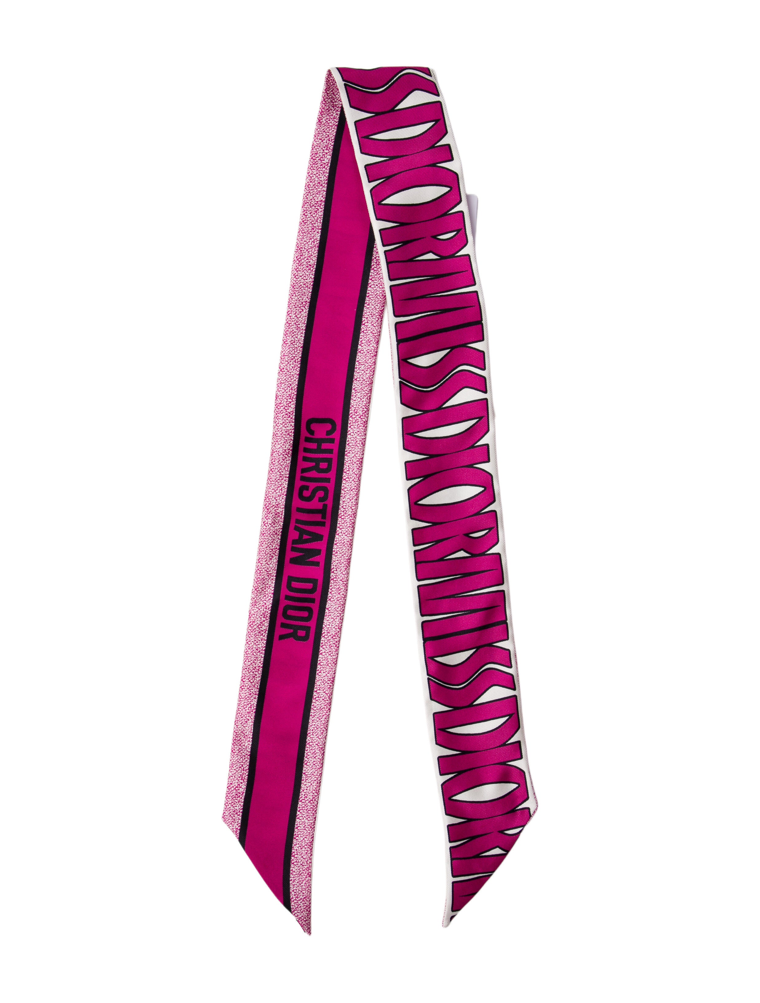 Christian Dior Silk Printed Scarf w/ Tags