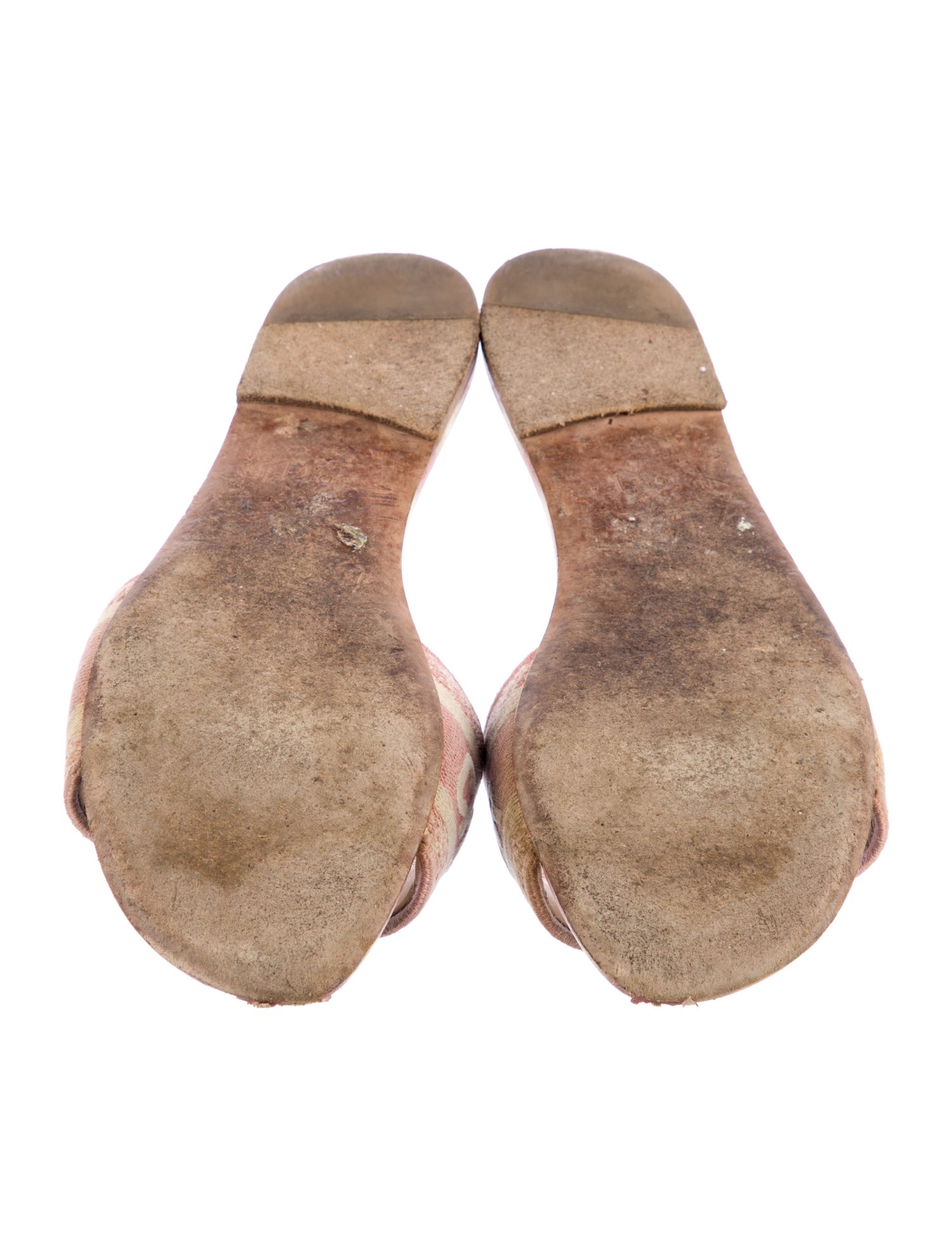 Christian Dior Printed Slides