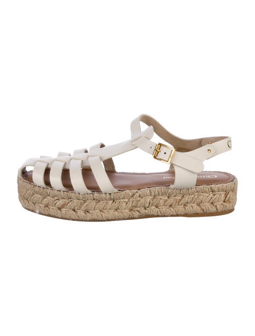 Christian Dior Leather Espadrilles